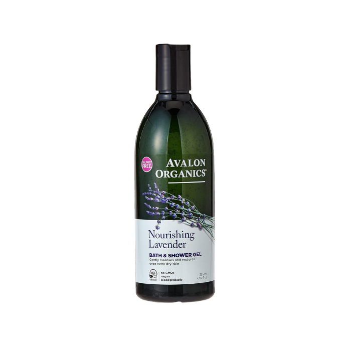 Avalon Organic Lavender Bath & Shower Gel 12 Oz