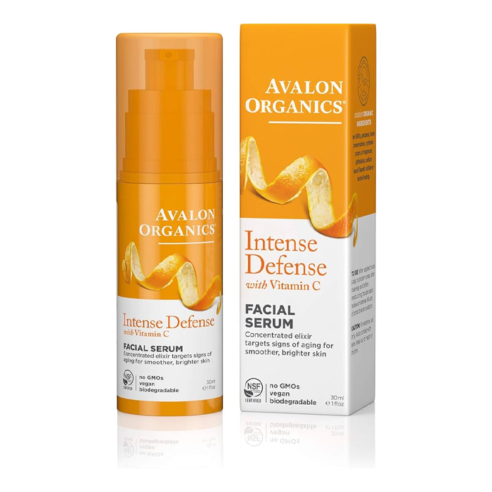 Avalon Organic Vitamin C Vitality Facial Serum 1 Oz