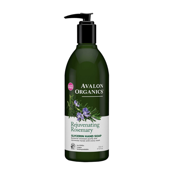 Avalon Rosemary Liquid Soap 12 Oz