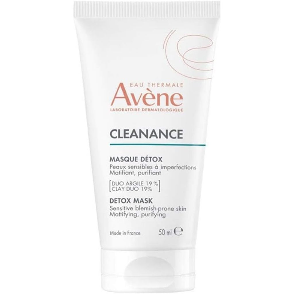 Avene Cleanance Mattifying & Purifying Detox Mask For Blemish-Prone Sensitive Skin 50ml