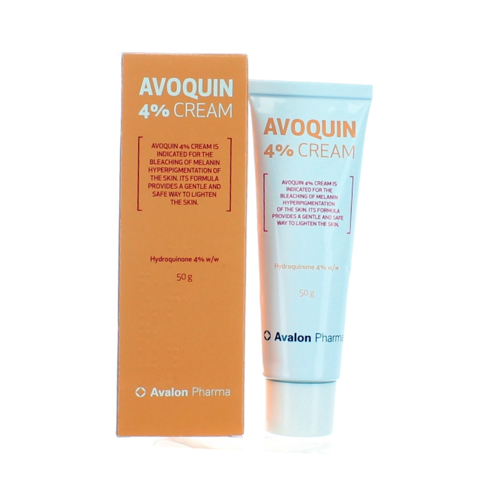 AVOQUIN 4% CREAM 50GM TUBE
