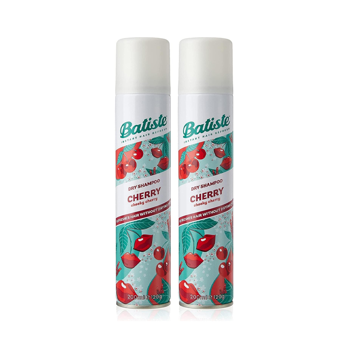 Batiste Dry Shampoo Cherry 200ml Twin Pack Promo