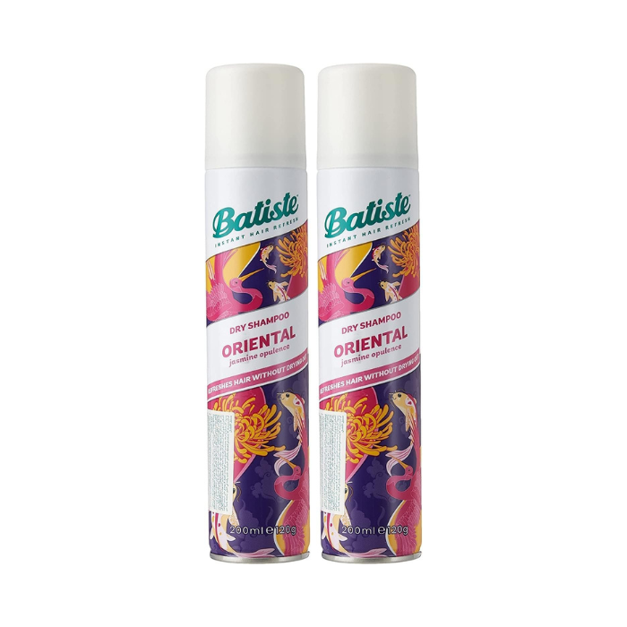 Batiste Dry Shampoo Oriental 200ml Twin Pack Promo