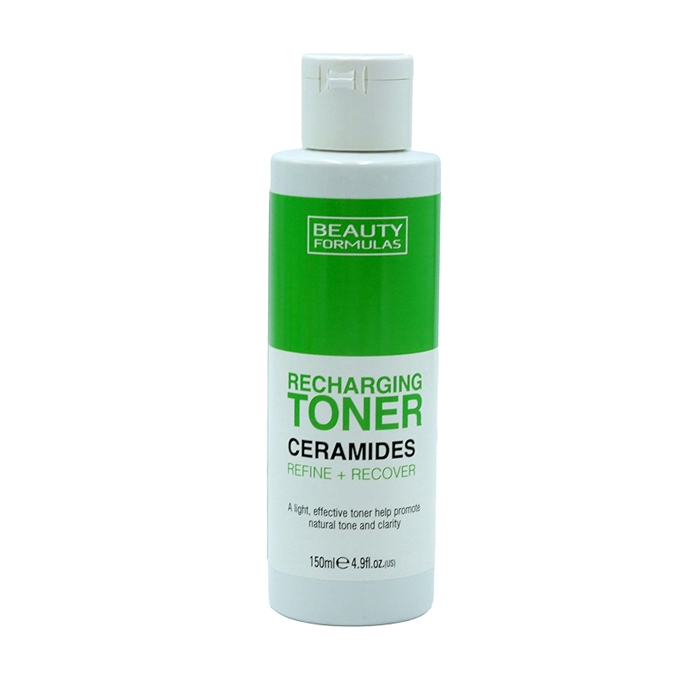 Beauty Formulas Ceramides Recharging, Hydrating & Skin Barrier Support Facial Toner, 150ml