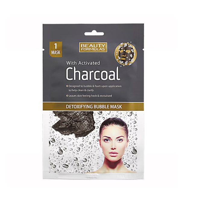Beauty Formulas Charcoal Detoxifying Bubble Mask 1's