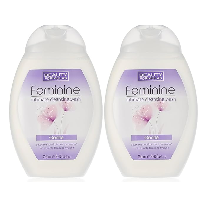 Beauty Formulas Intimate Cleansing Wash Gentle Twin Pack