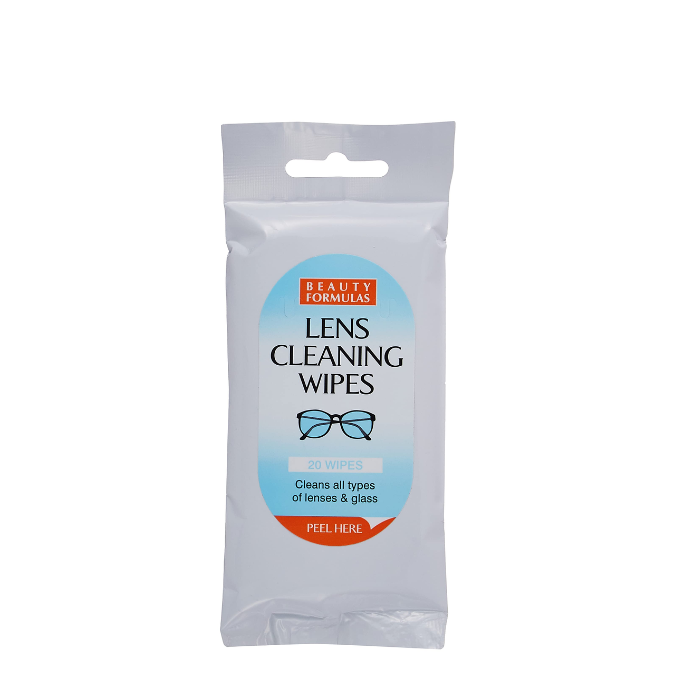 Beauty Formulas Lens Cleaning Wipes 20's