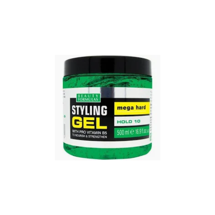 Beauty Formulas Styling Gel 500 ml Mega Hard (Green)