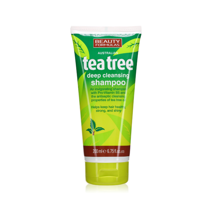 Beauty Formulas Tea Tree Shampoo 200 ml