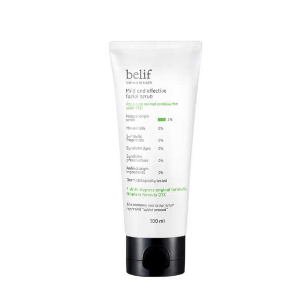 Belif Mild and Effective Facial Scrub 100ml