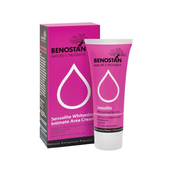 Benostan Sensolite Whitening Intimate Area Cream 50ml