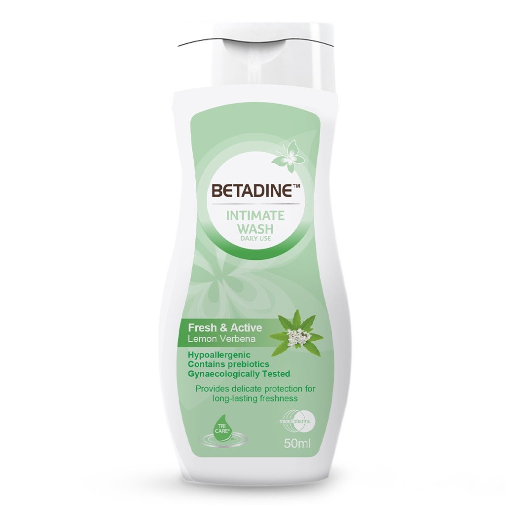 Betadine Intimate Wash Fresh & Active Lemon Verbena 50ml
