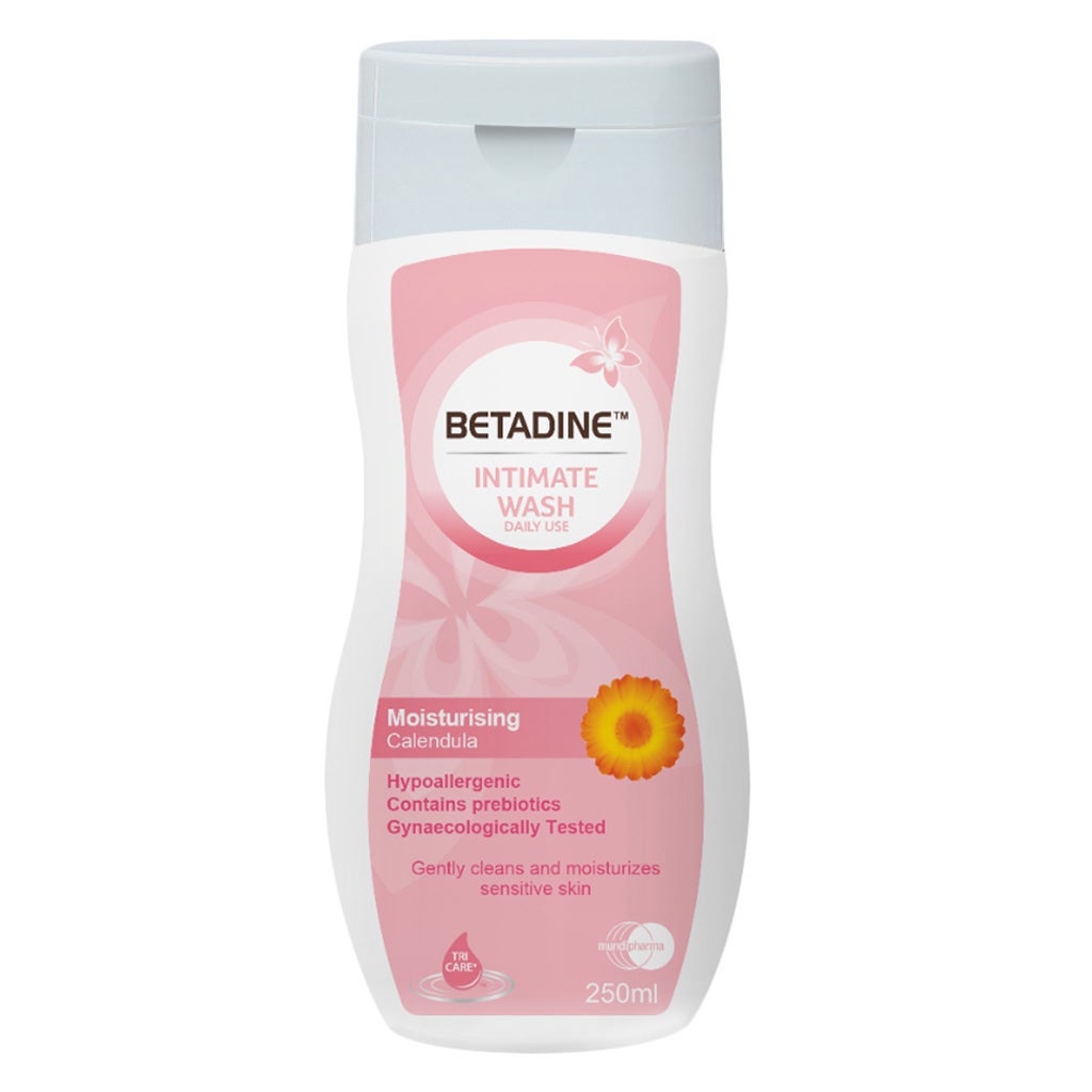Betadine Intimate Wash Moisturizing Calendula 250ml
