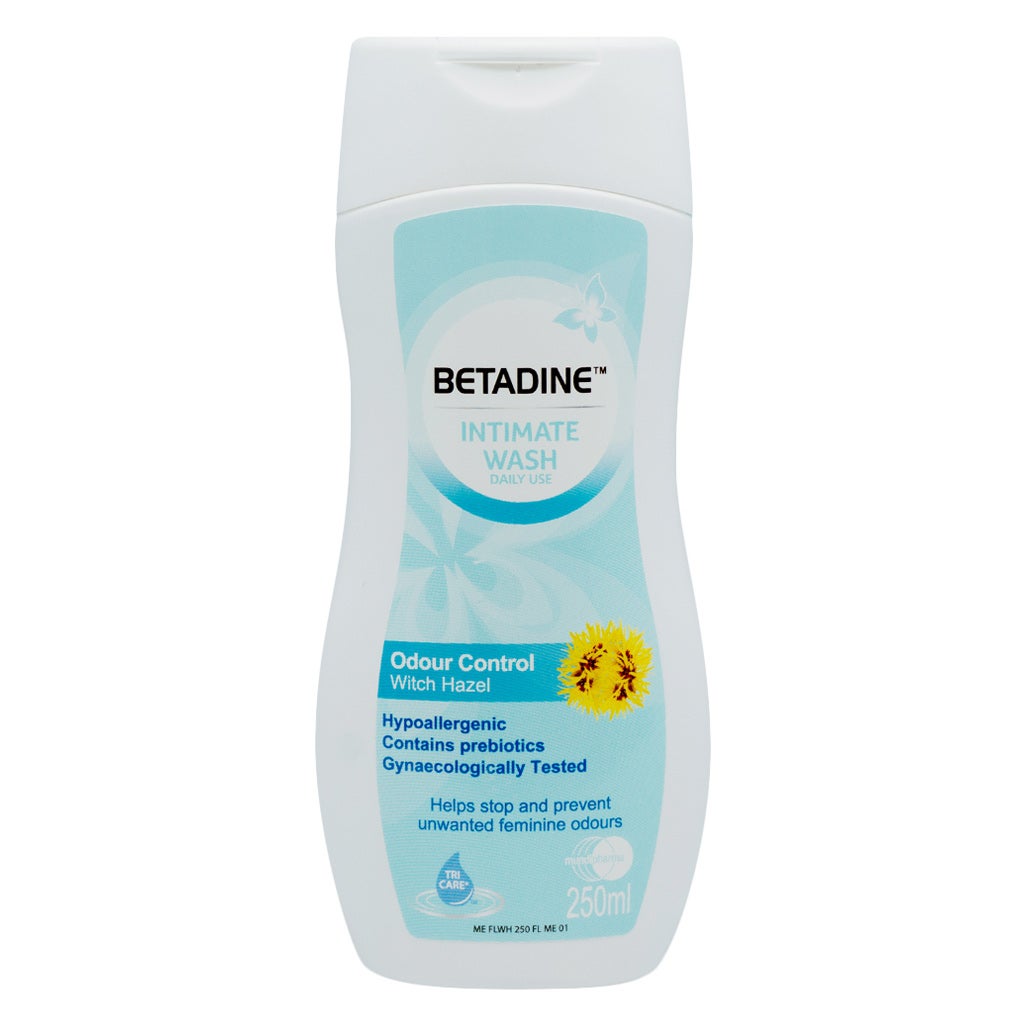 Betadine Intimate Wash Odour Control Witch Hazel 250ml