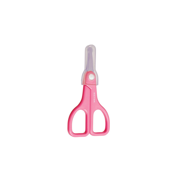 Beter Baby Manicure Scissors Plastic Handle 9.2cm