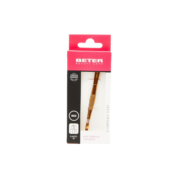 Beter Copper Plated Crab Point Tweezers 8 3cm