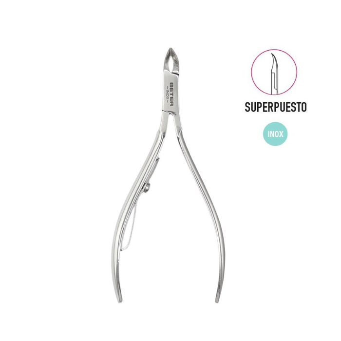 Beter Manicure Cuticles Box Joint Chrome-Plated Pliers 10 cm