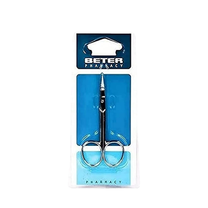 Beter Manicure Nails Curved Chrome Scissors - 9.3 cm