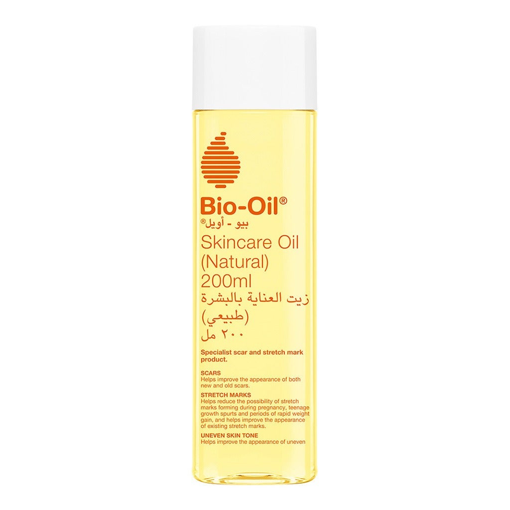 Bio Oil Skin Care Oil Natural for scar & Stretch Marks 200ml