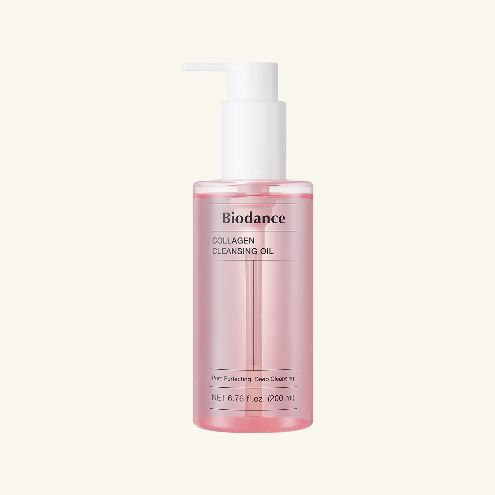 Biodance Collagen Cleansing Oil, Deep, Gentle Makeup and Sebum Removal with Plant-Based, 200ml