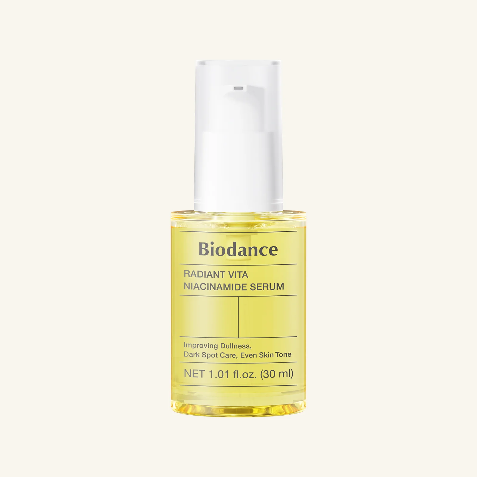 Biodance Radiant Vita Niacinamide Serum, Brightening, Even Tone Boost for Sensitive Skin, 30ml