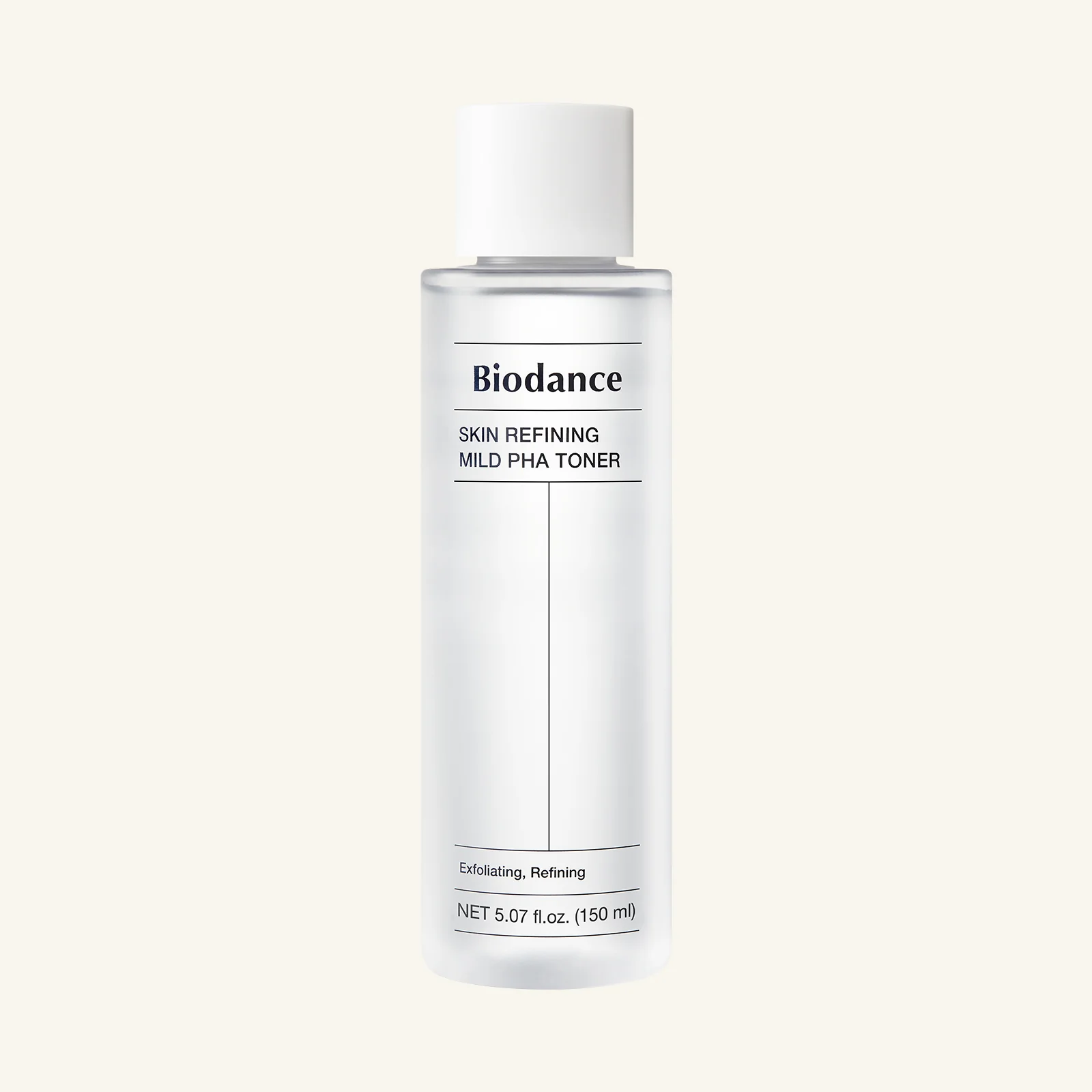 Biodance Skin Refining Mild PHA Toner, Gentle Exfoliation and Barrier Repair, 150ml