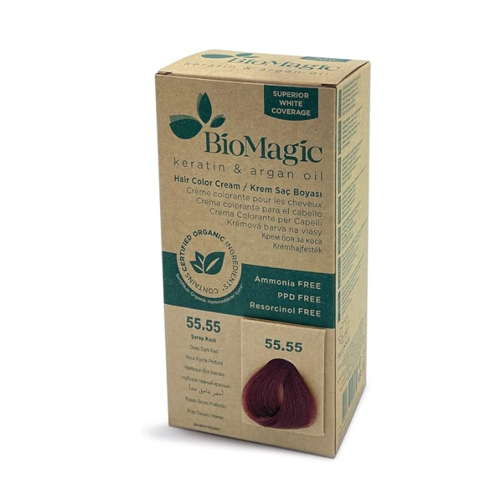 Biomagic Hair Color C K 55/55 Deep Dark Red