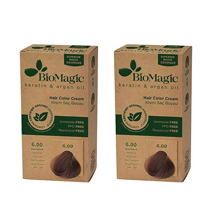 BIOMAGIC HAIR COLOR C K 6/00 DARK BLONDE VALUE PACK