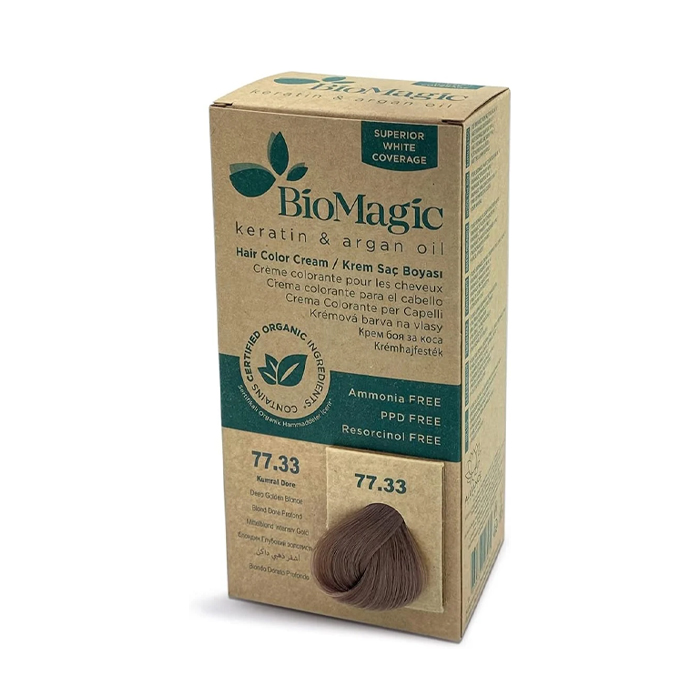 ملوّن الشعر C K 77/33  اللون الأشقر الذهبي الغامق من بيوماجيك