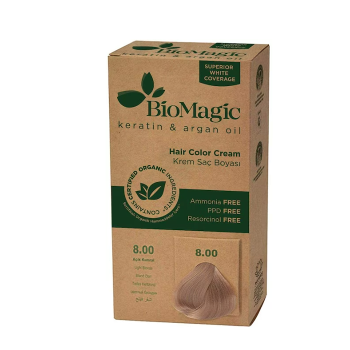 Biomagic Hair Color C K 8/00 Light Blonde