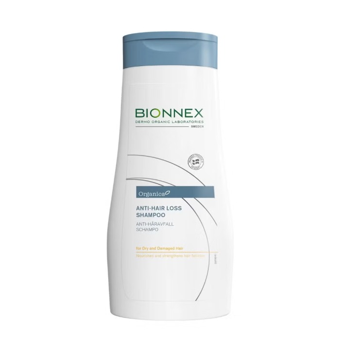 Bionnex Organica Anti-Hair Loss Shampoo for Dry & Damaged Hair, Moisturizing and Strengthening Formula, 300ml