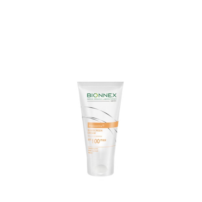 Bionnex Preventiva Sunscreen (SPF100) Cream, Ultra-High Protection, Anti-Aging and Blemish Control, 50ml