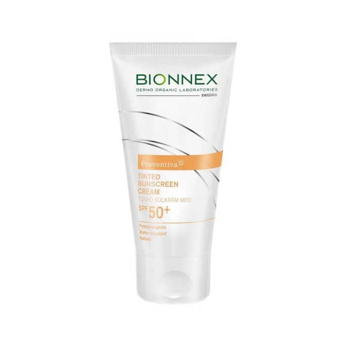 Bionnex Preventiva Sunscreen (SPF50+) Tinted Cream, Conceals Imperfections and Protects Skin, 50ml