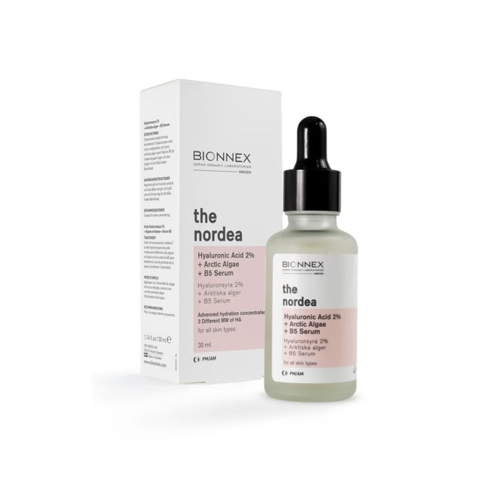 Bionnex The Nordea Hyaluronic Arctic Algae B5 Serum, Deep Hydrating and Plumping, 30ml