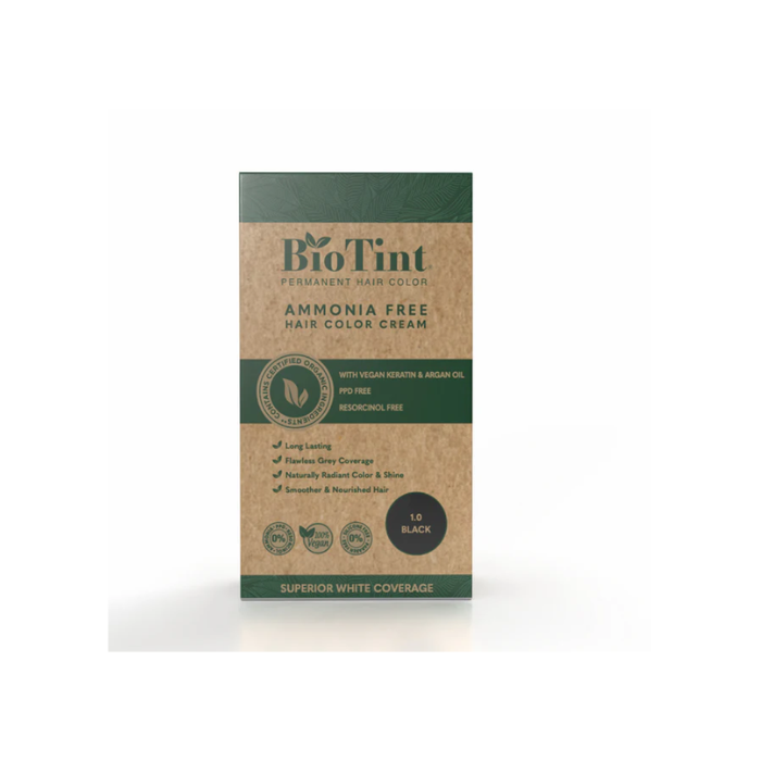 بيوتينت صبغة شعر دائمة 1.0 أسود 1