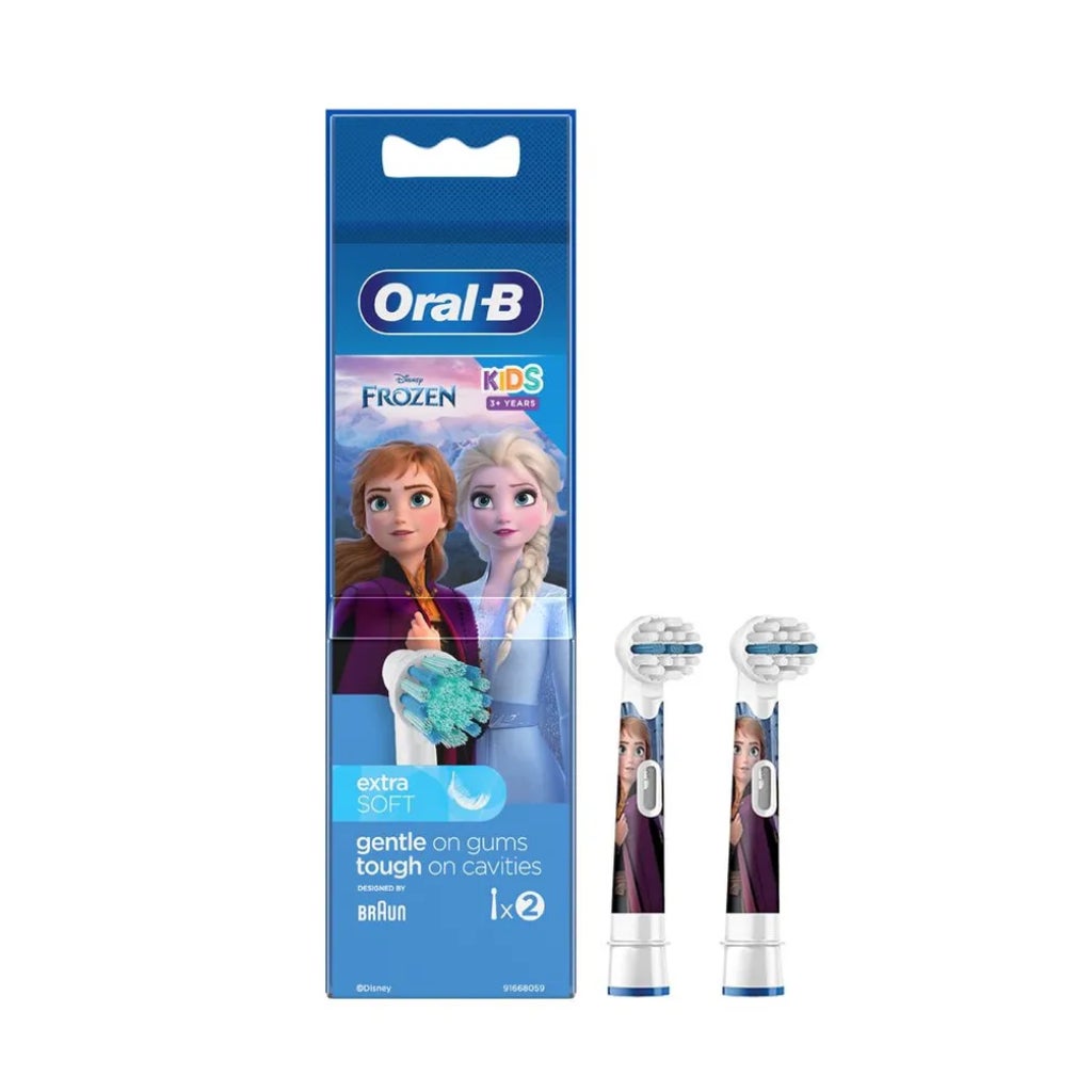 Braun Oral B Kids Frozen Brush Heads 2s EB10S-2F