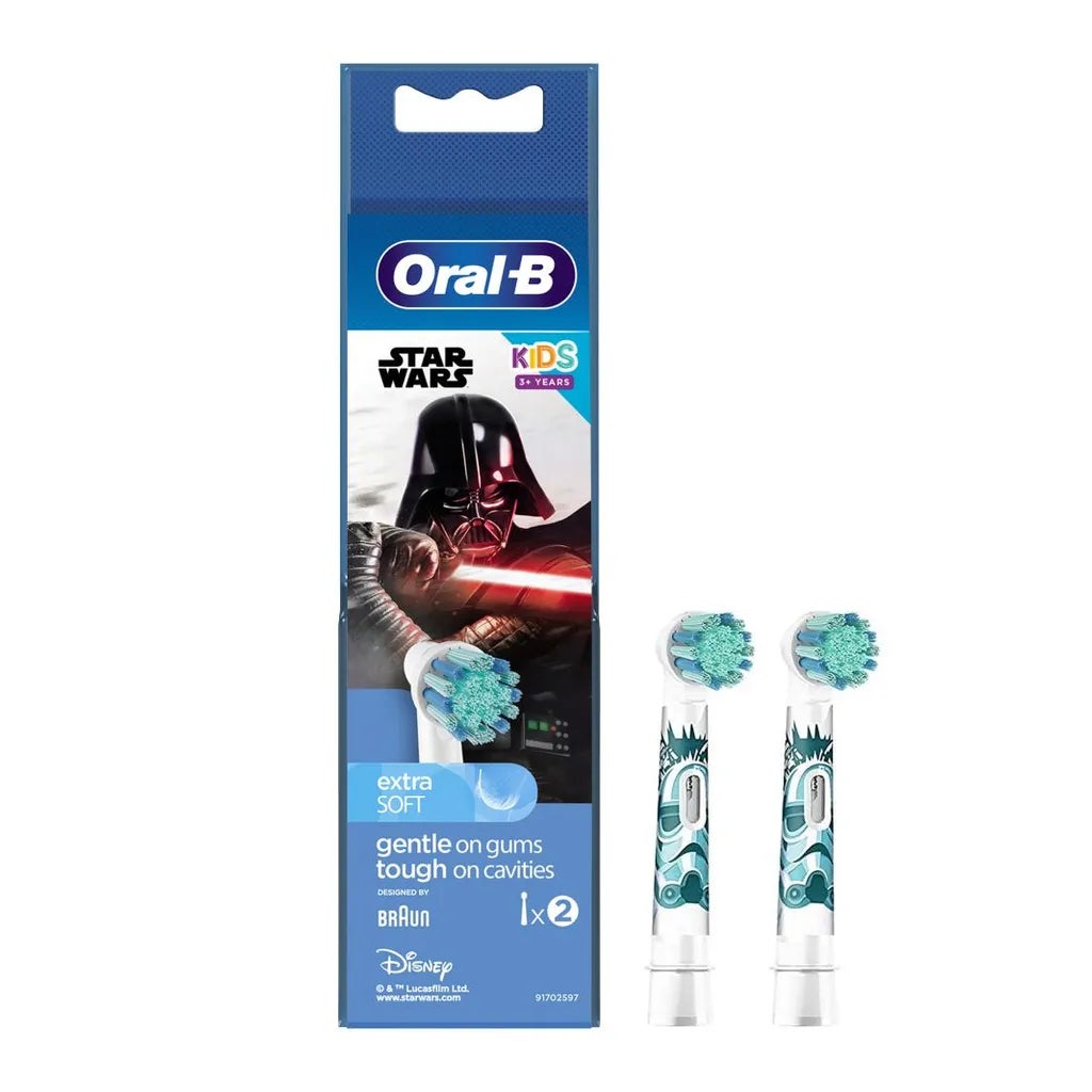 Braun Oral B Kids Star Wars Brush Heads 2s EB10S-2 SW