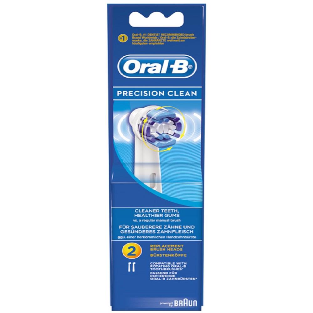 Braun Oral B Precision Flexisoft Replacement Brush Heads 2+1