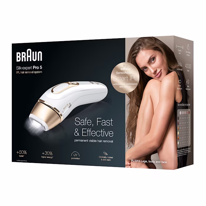 Braun Silk Expert Pro 5 IPL Permanent Hair Removal 5014