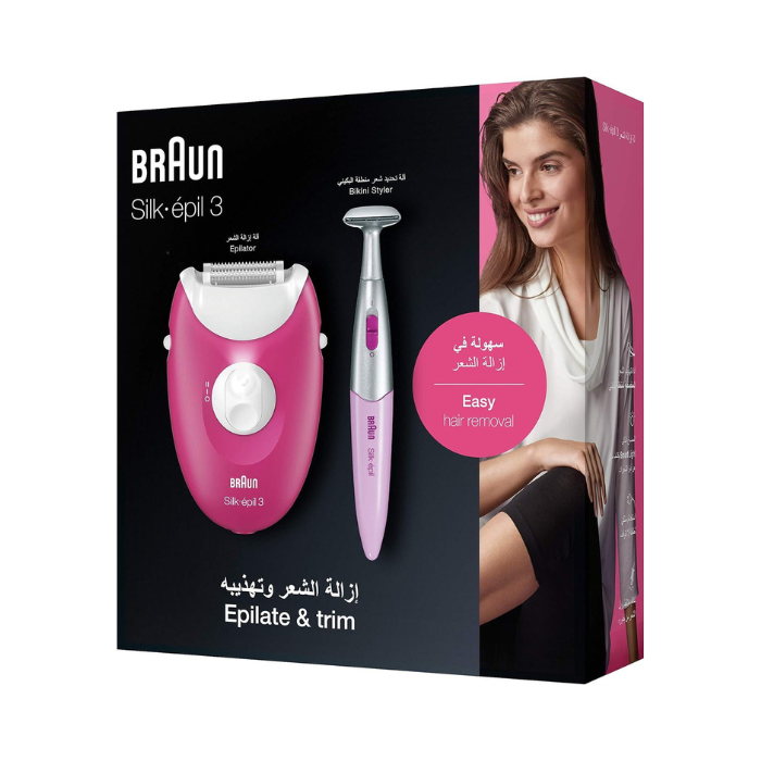 Braun Silk Epil 3 Epilator & Bikini Trimmer SE3420