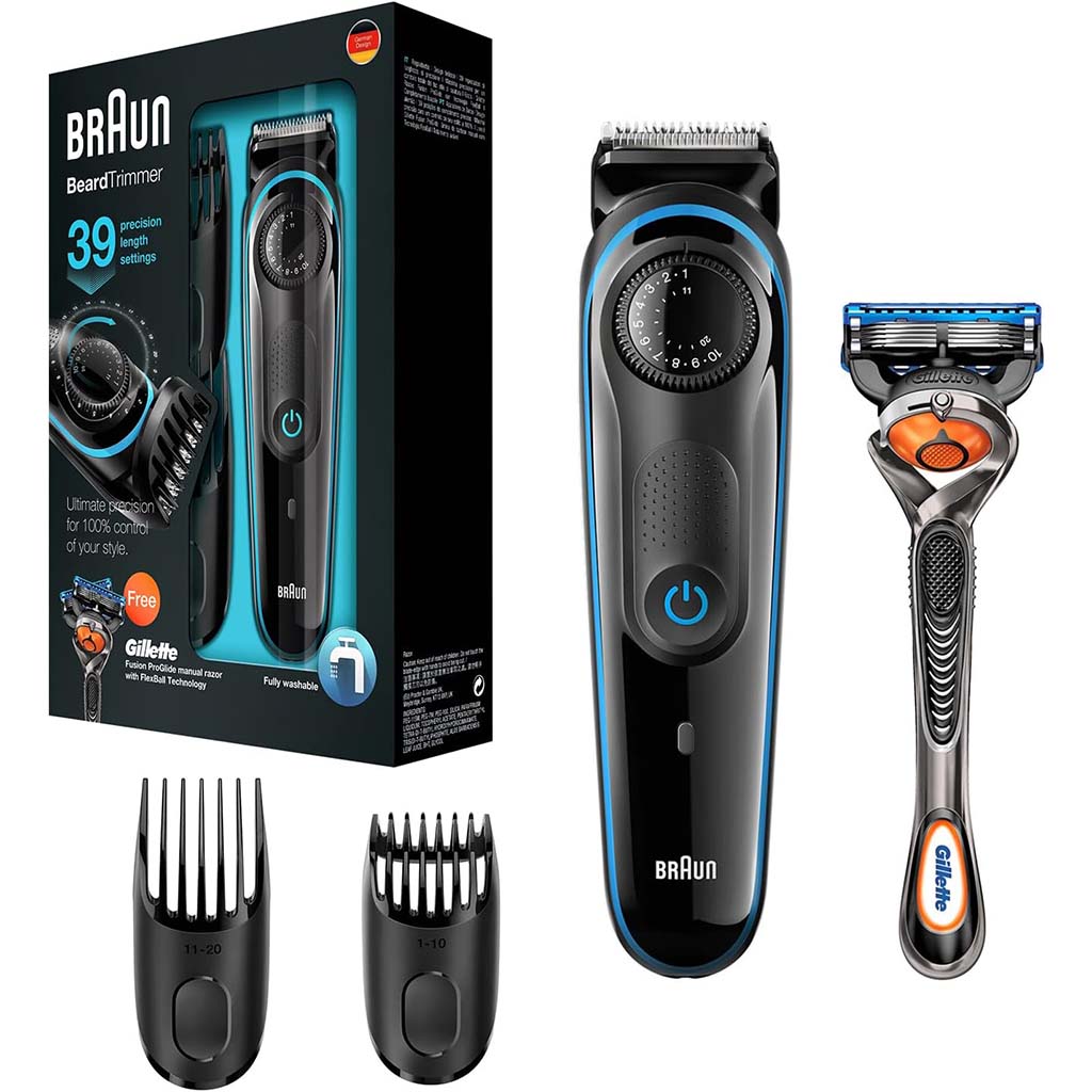 Braun Beard Trimmer 7 Black/Grey