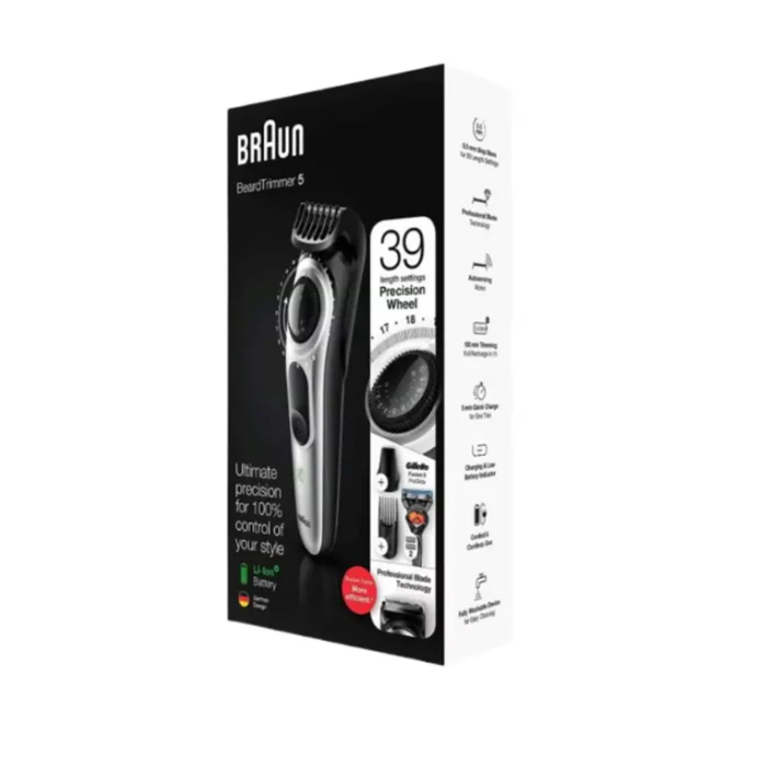 Braun Rechargeable Beard Trimmer & Hair Trimmer BT5260