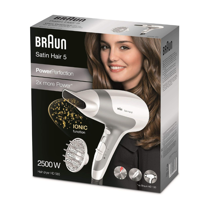 Braun Satin Hair Dryer HD550/585