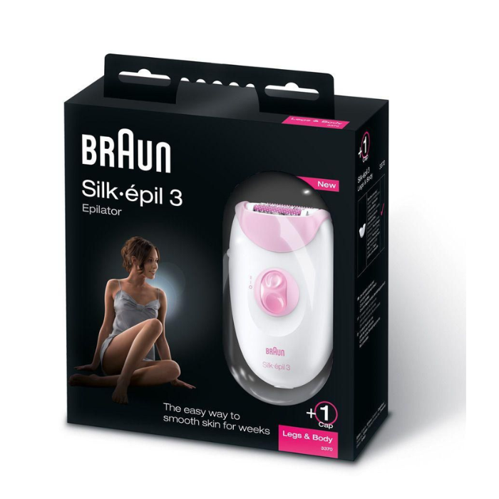 Braun Silk Epil 3 Soft Perfection+ U/Ar Head :Se 3380/3273