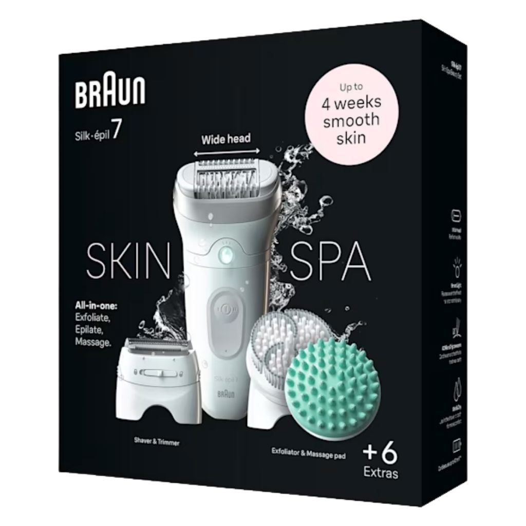 Braun Silkepil 7 Wet&Dry Recharg Epilator :Se 7381/Ses 5875