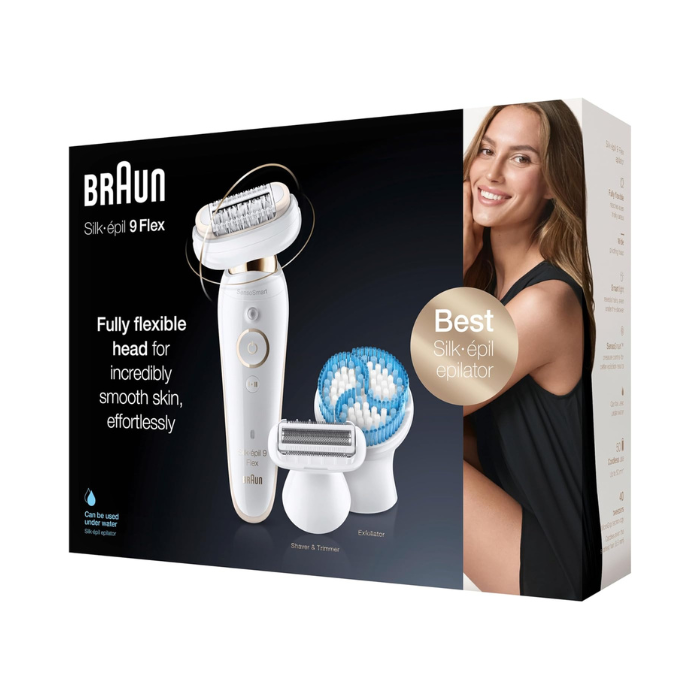 Braun Silk Epil 9 Deep Body Wet & Dry Epilator SES9010