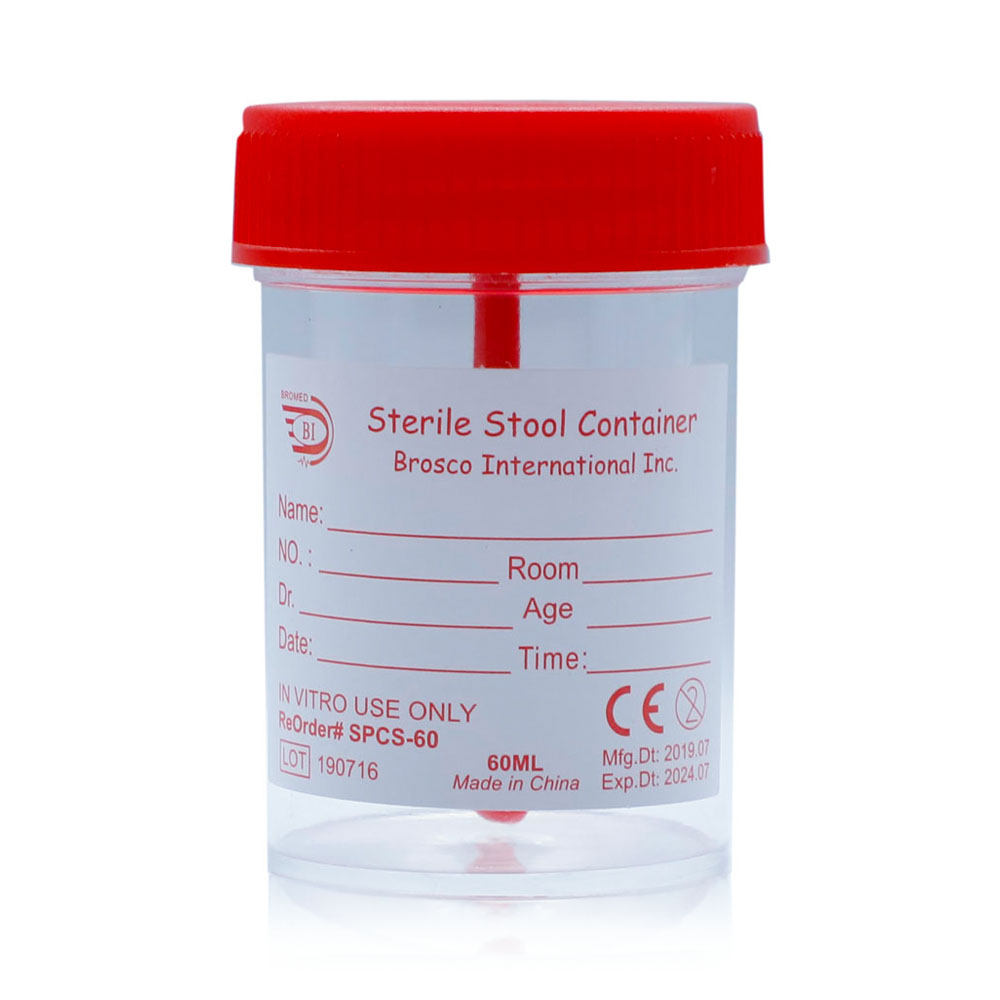 BROMED STOOL CONTAINER 60ML