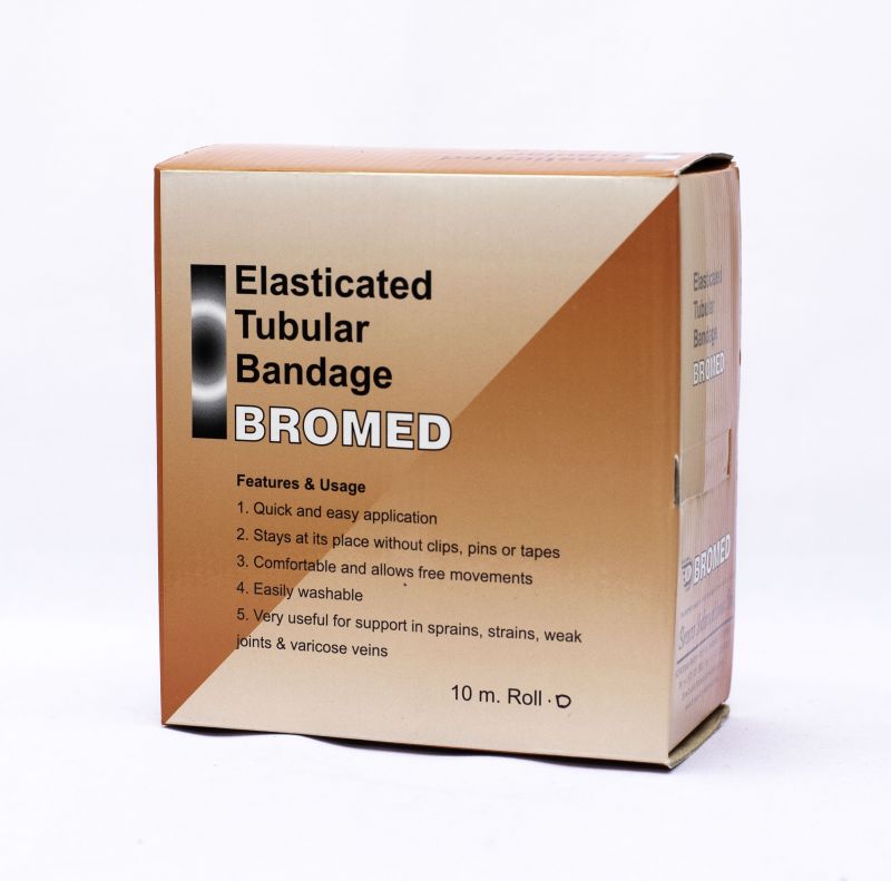 Bromed Elasticated Tubular Bandage E 10M Roll 10s