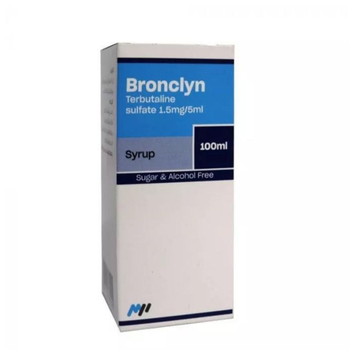Bronclyn 1.5mg/5ml Syrup 100ml Bottle
