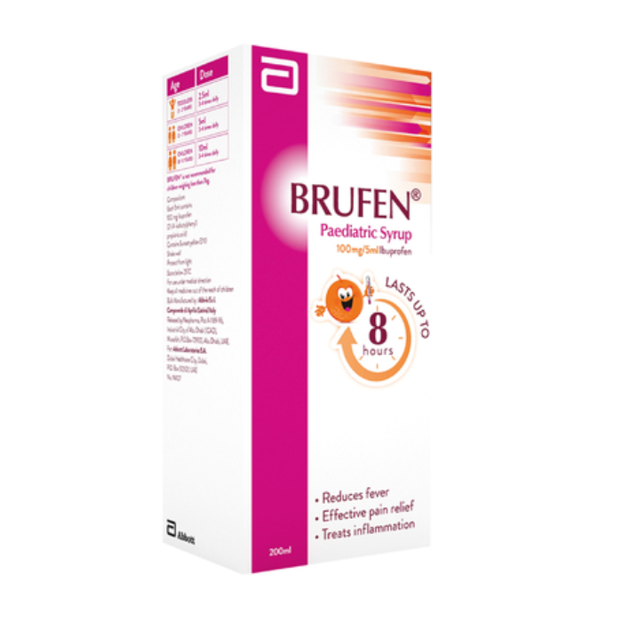 Brufen 100mg/5ml Syrup 200ml Bot
